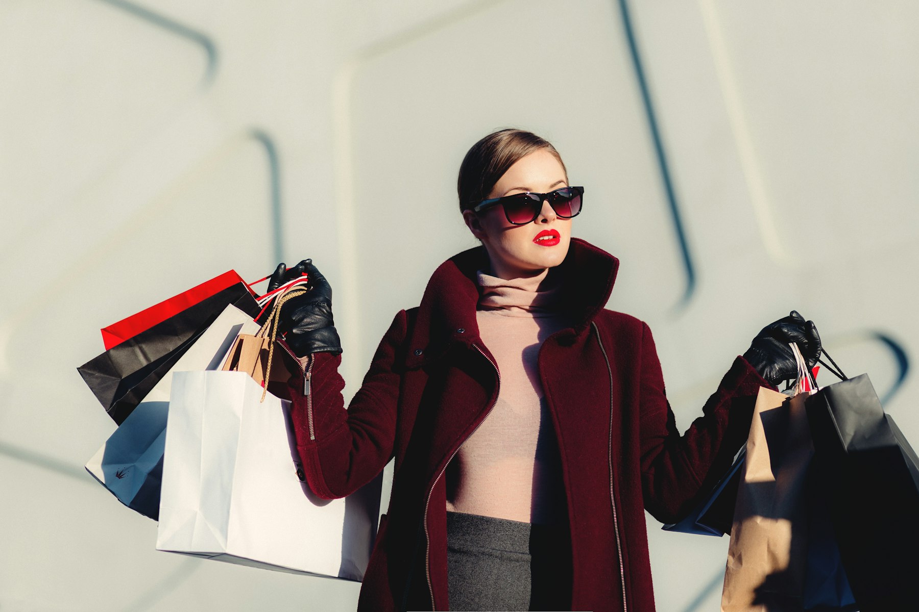 European fashion look